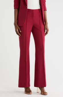 DKNY Pintuck Flare Leg Pants