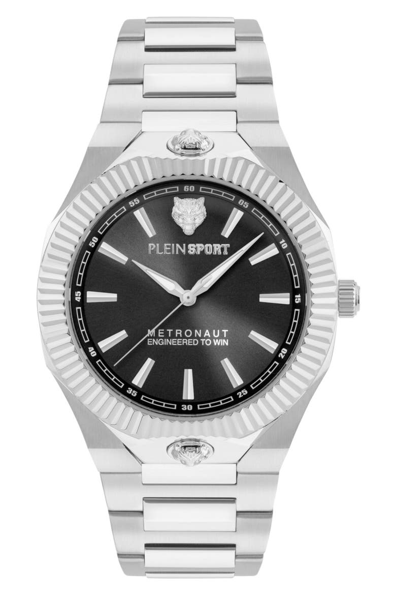 Metronaut Bracelet Watch, Main, color, STAINLESS STEEL