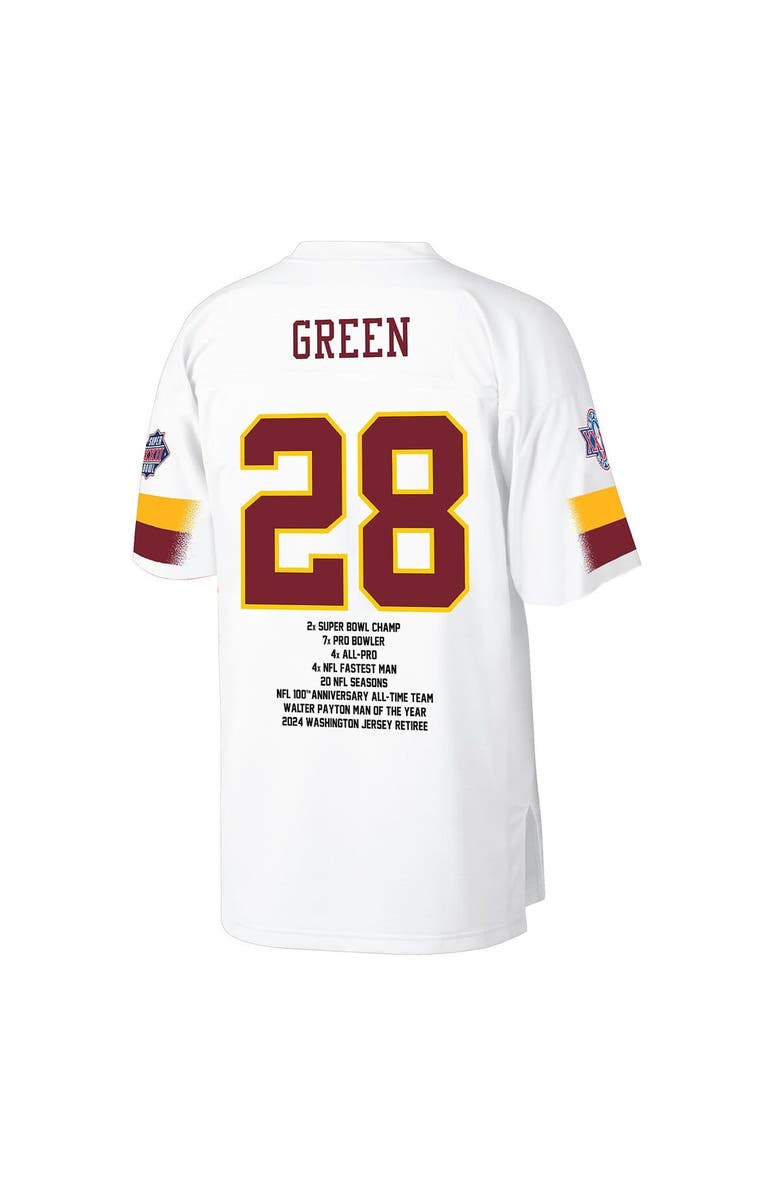 Mitchell & Ness Men's Mitchell & Ness Darrell Green White Washington Commanders  Fashion Jersey, Alternate, color, White
