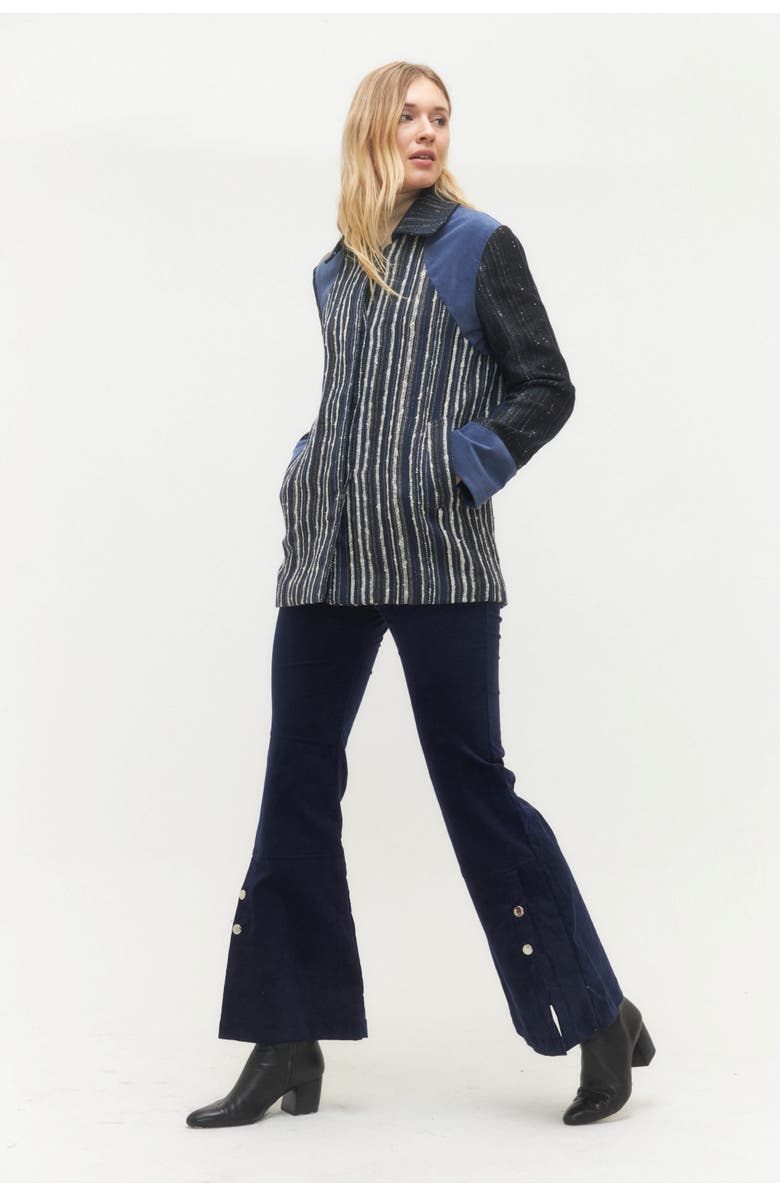 Margo Baridon Pond Coat, Alternate, color, Blue