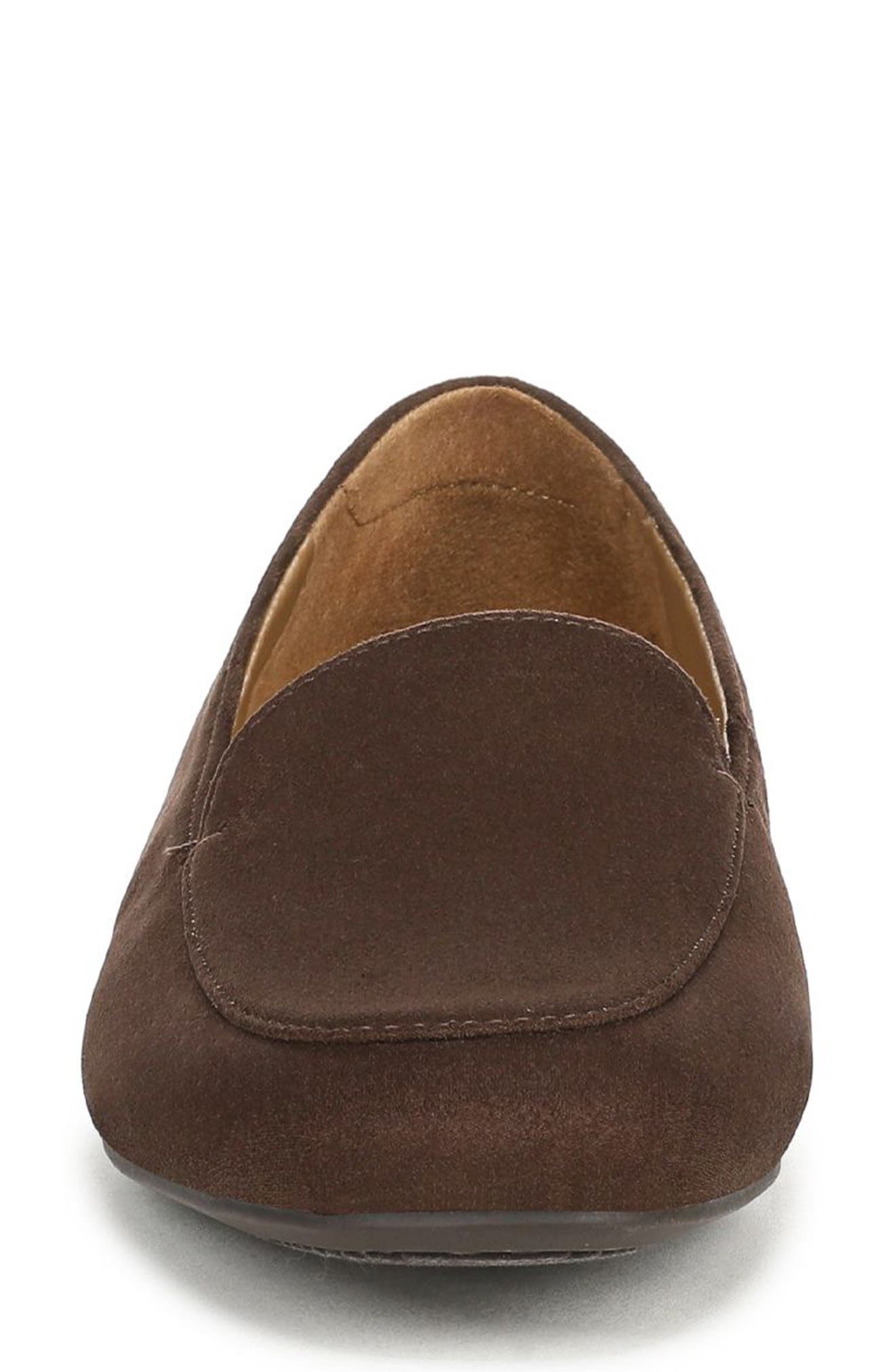 Dahlia Loafer - Wide Width Available, Alternate, color, CHOCOLATE BROWN MICROFIBER