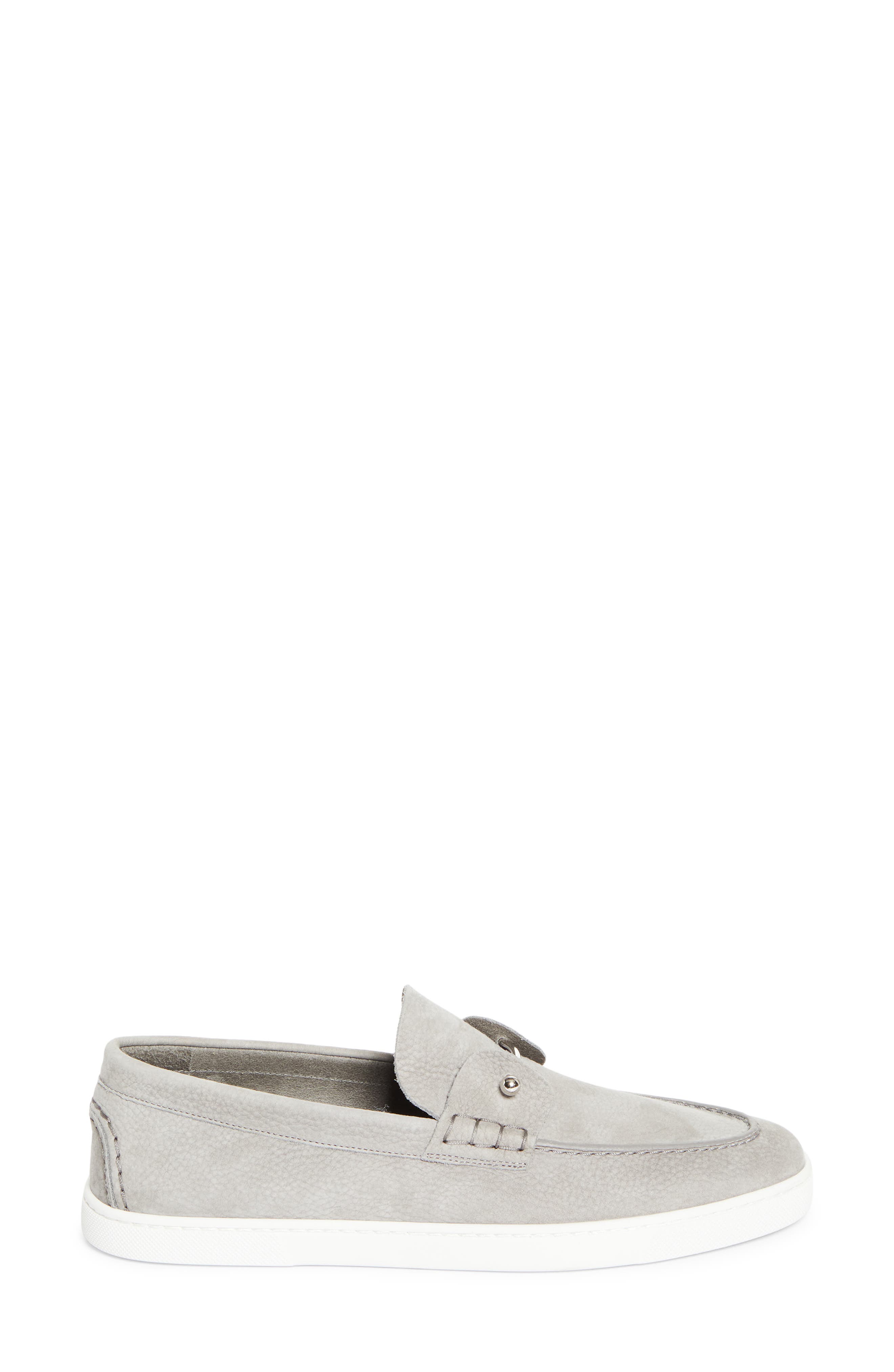 Christian Louboutin Chambeliboat Loafer, Alternate, color, Phantom Grey