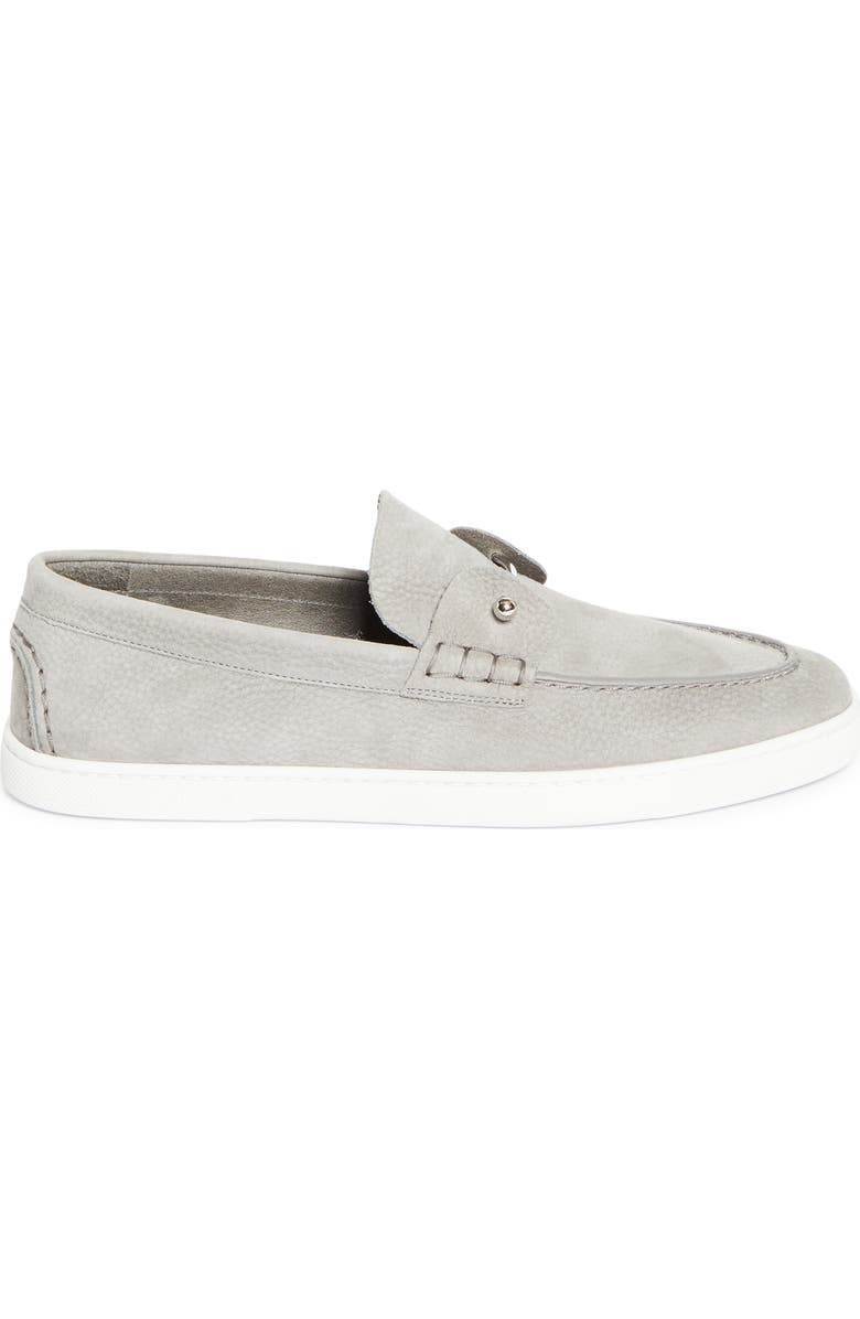 Christian Louboutin Chambeliboat Loafer, Alternate, color, Phantom Grey