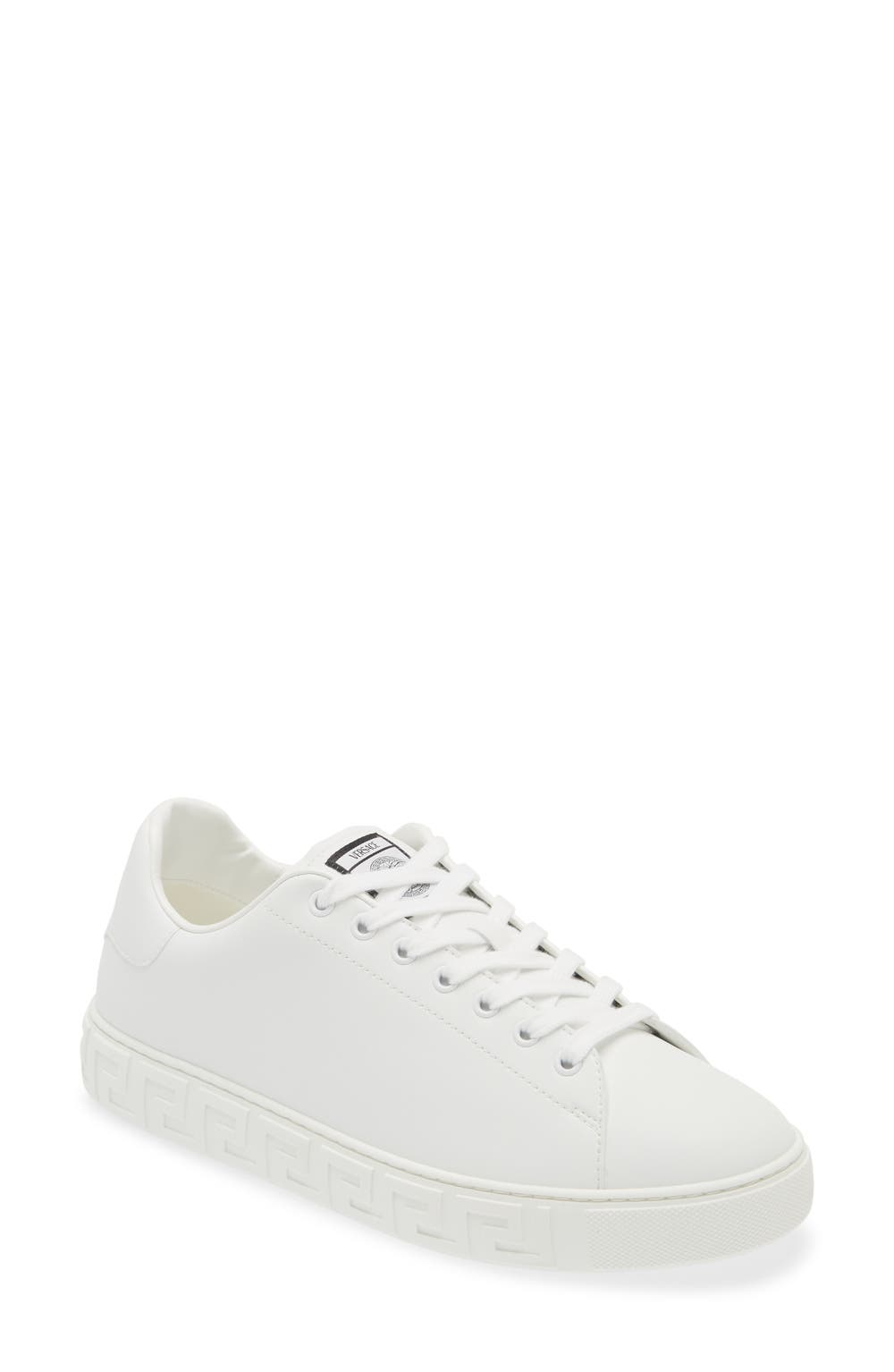 Greca Sneaker, color, WHITE