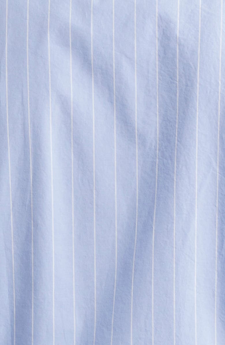 Massimo Alba Genova Stripe Button-Up Shirt, Alternate, color, Celeste