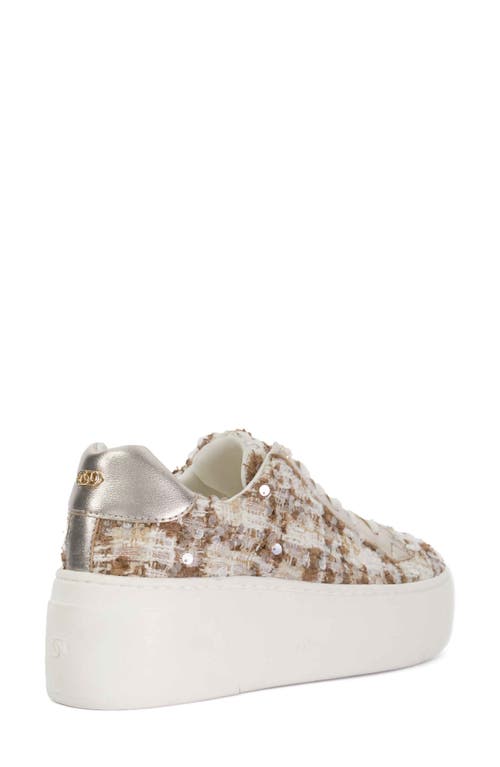 Dune London Episode 2 Platform Sneaker In Brown