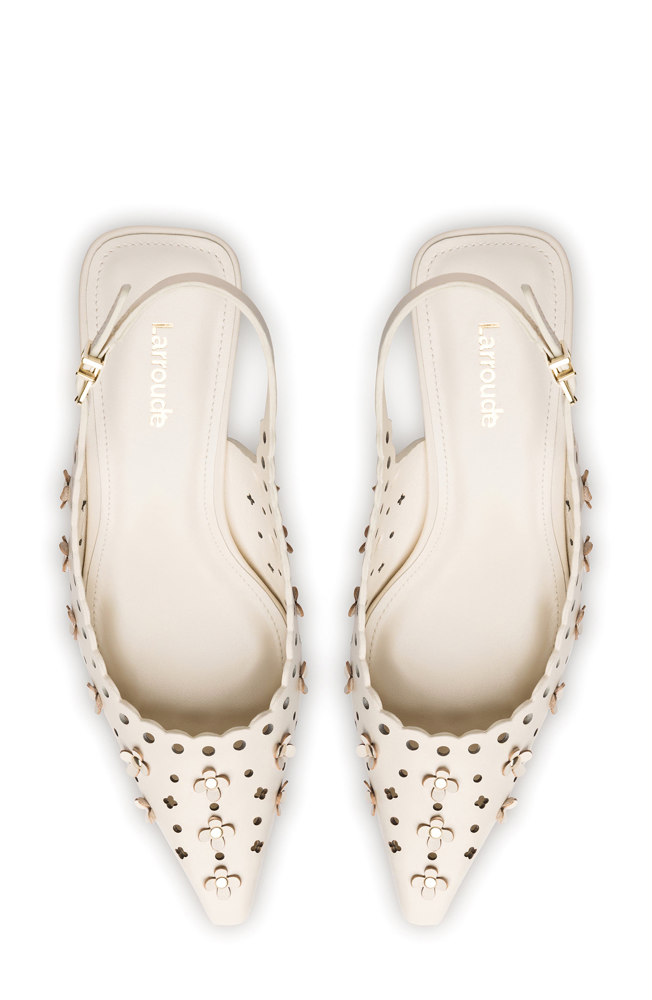 Larroudé Jasmine Slingback Pump, Alternate, color, 