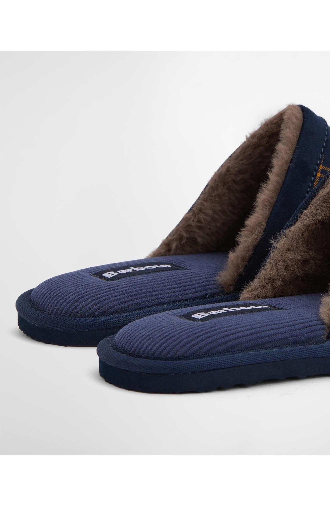 Barbour Everitt Tartan Mule Slipper, Alternate, color, Winterberry Tartan