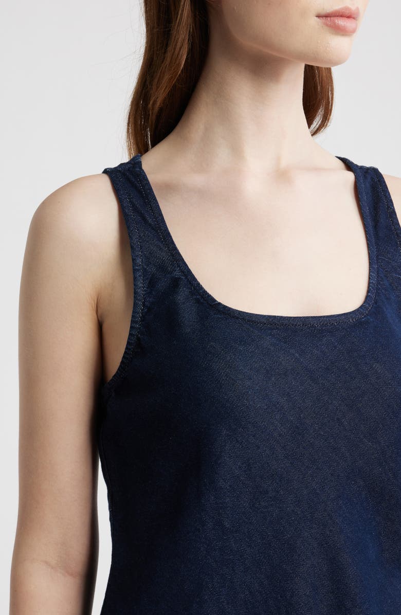rag & bone Daisy Denim Maxi Dress, Alternate, color, 