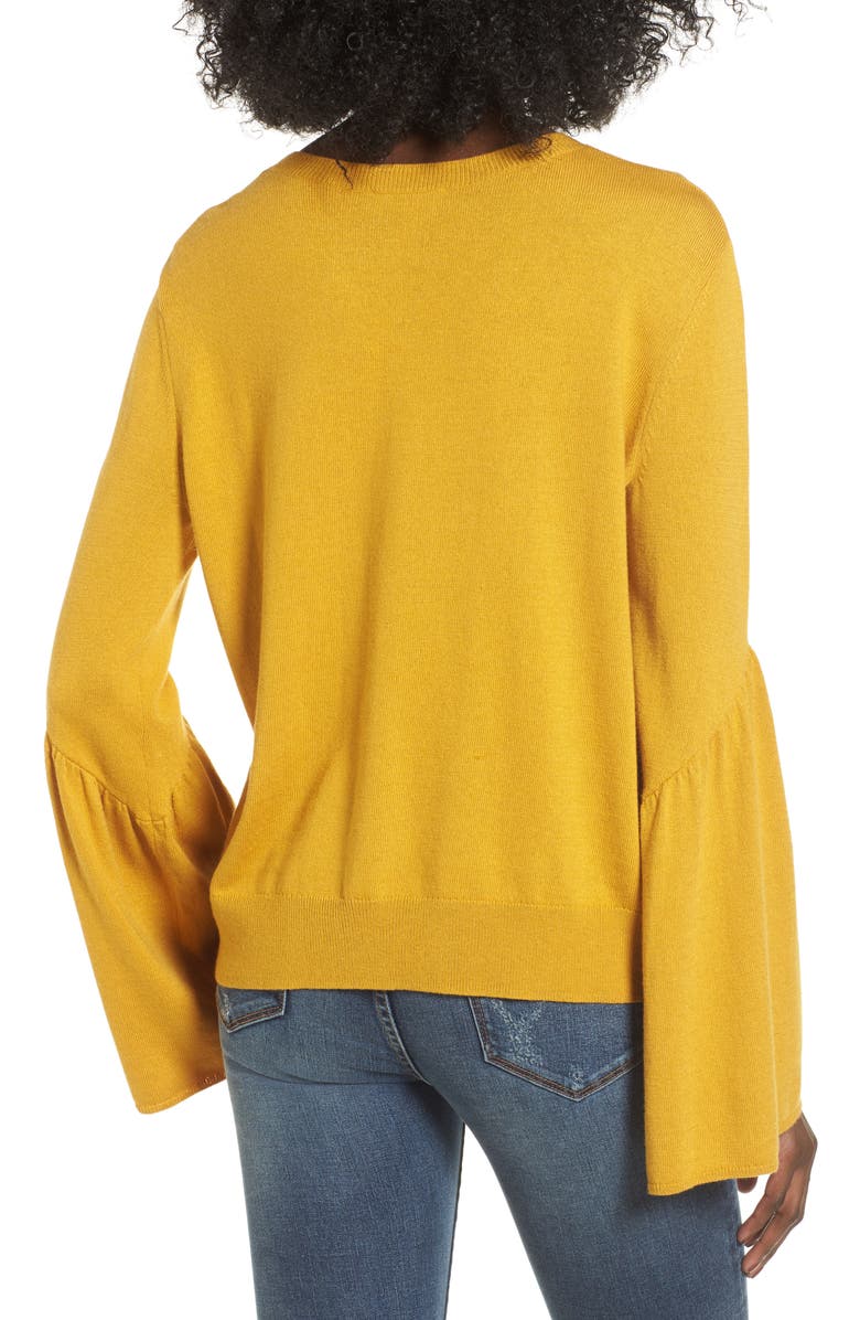 Leith Bell Sleeve Sweater, Alternate, color, 