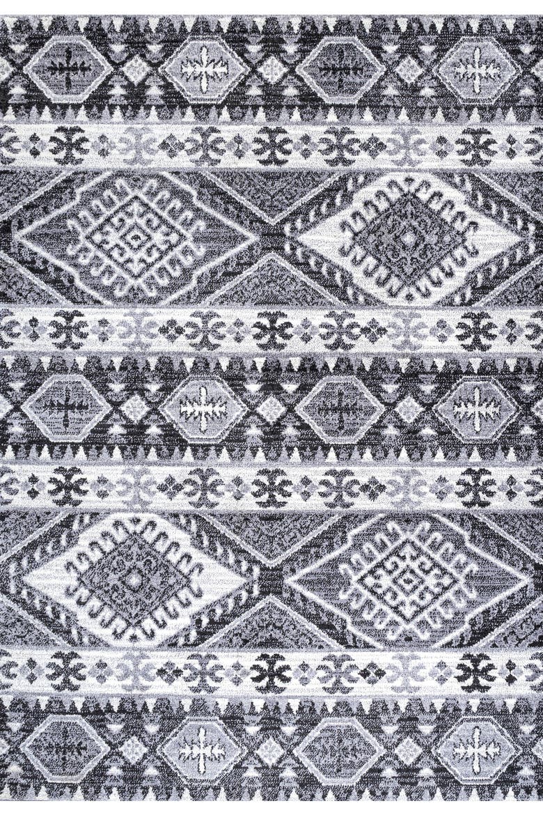Sura Modern Kilim Geometric Area Rug, Main, color, Gray/Anthracite