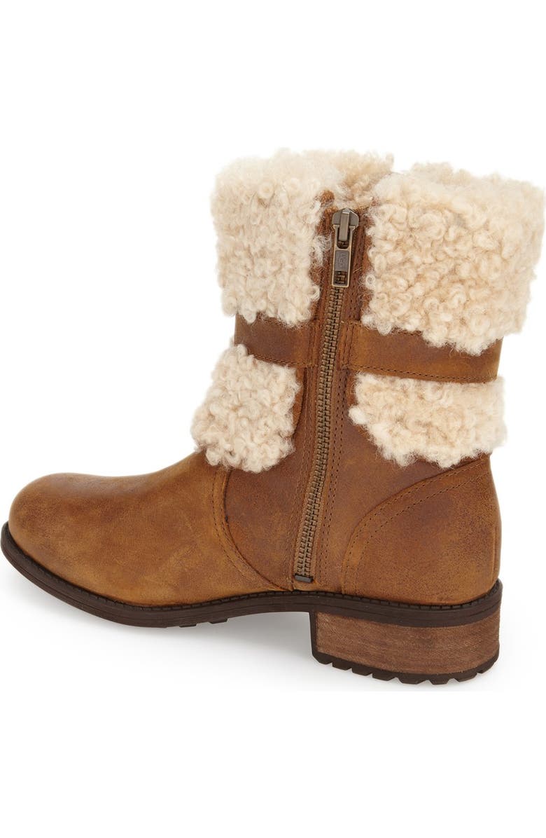 UGG<sup>®</sup> Blayre II Shearling Cuff Bootie, Alternate, color,