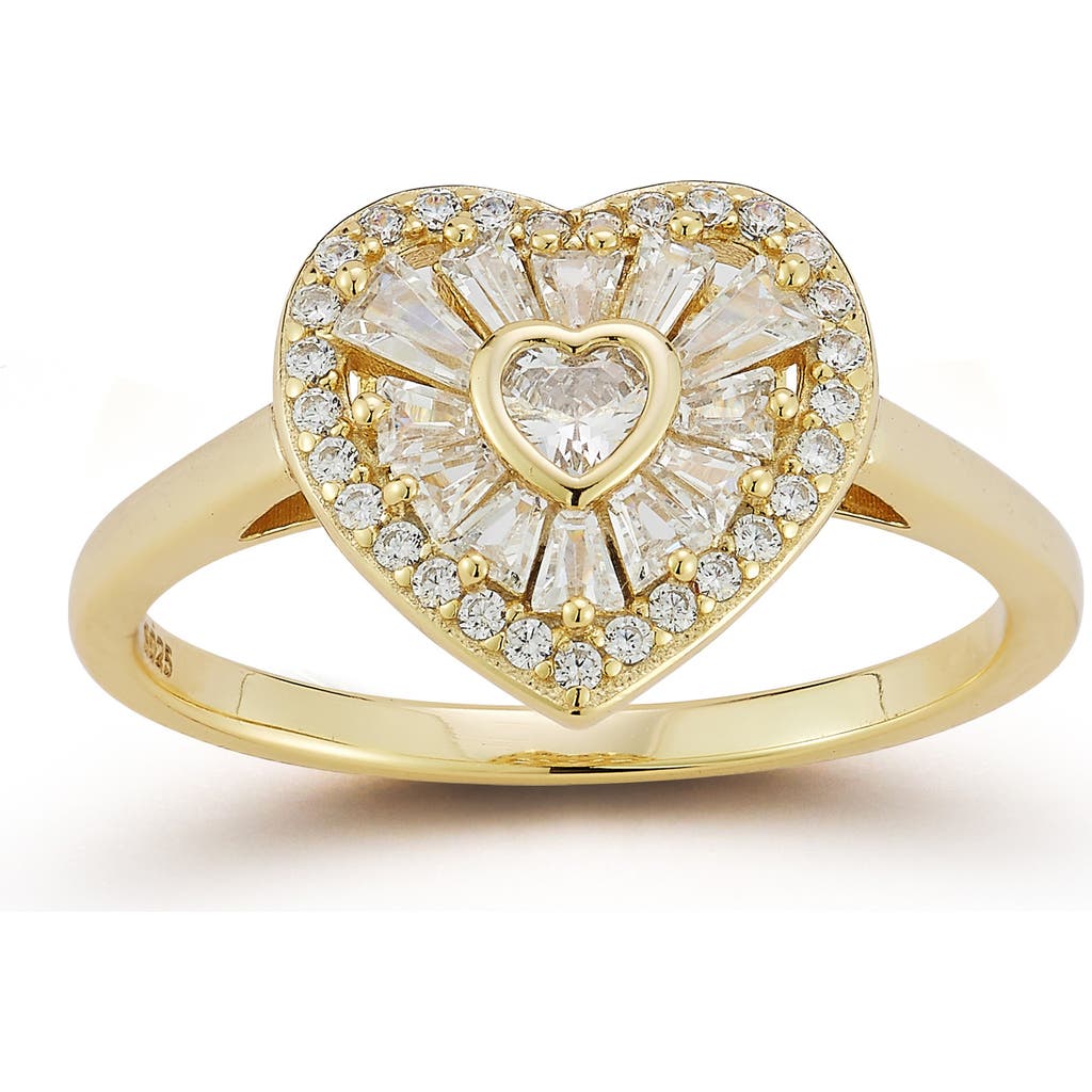 Glaze Jewelry Heart Cluster Ring