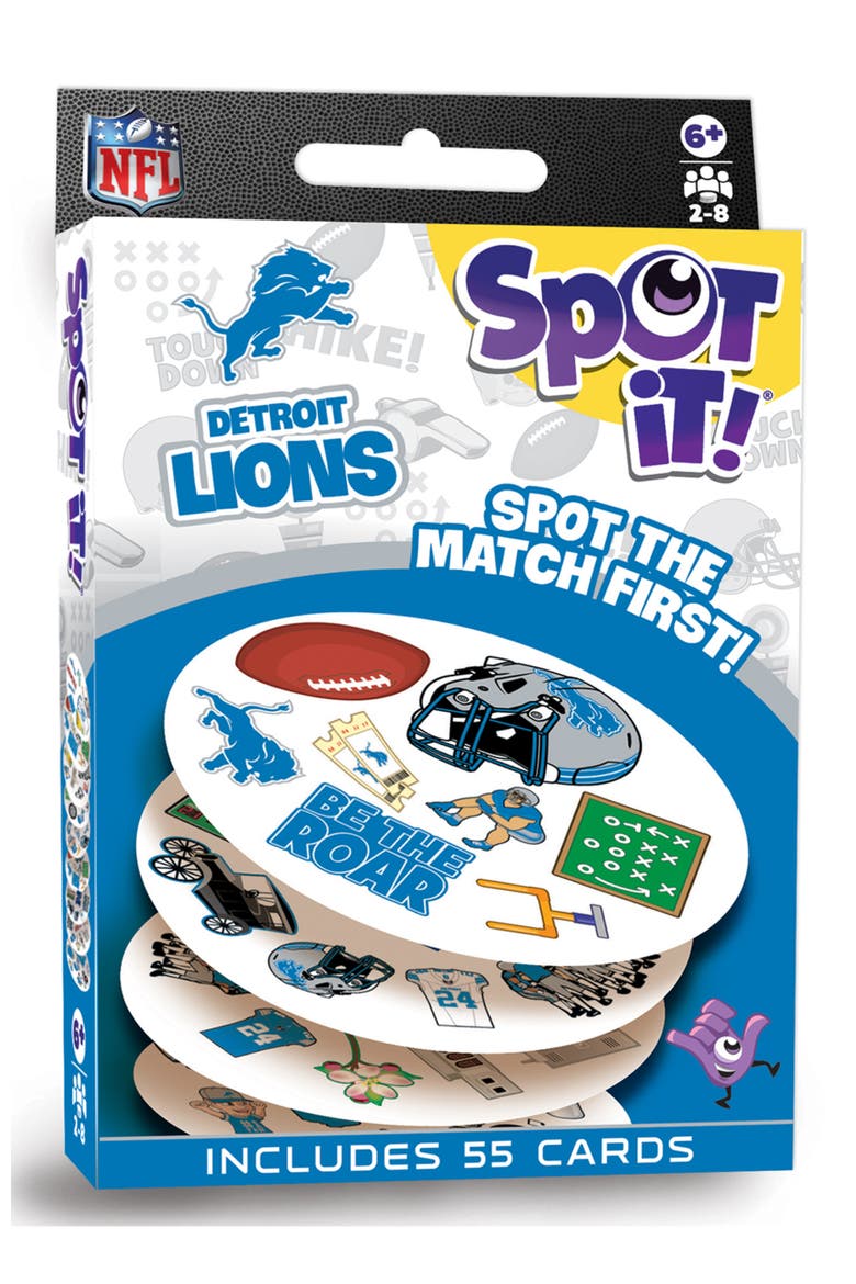 Detroit Lions Spot It! Card Game, Main, color, Multicolor