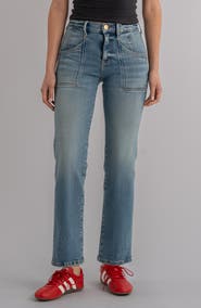 KUT from the Kloth Avery High Waist Ankle Straight Leg Jeans