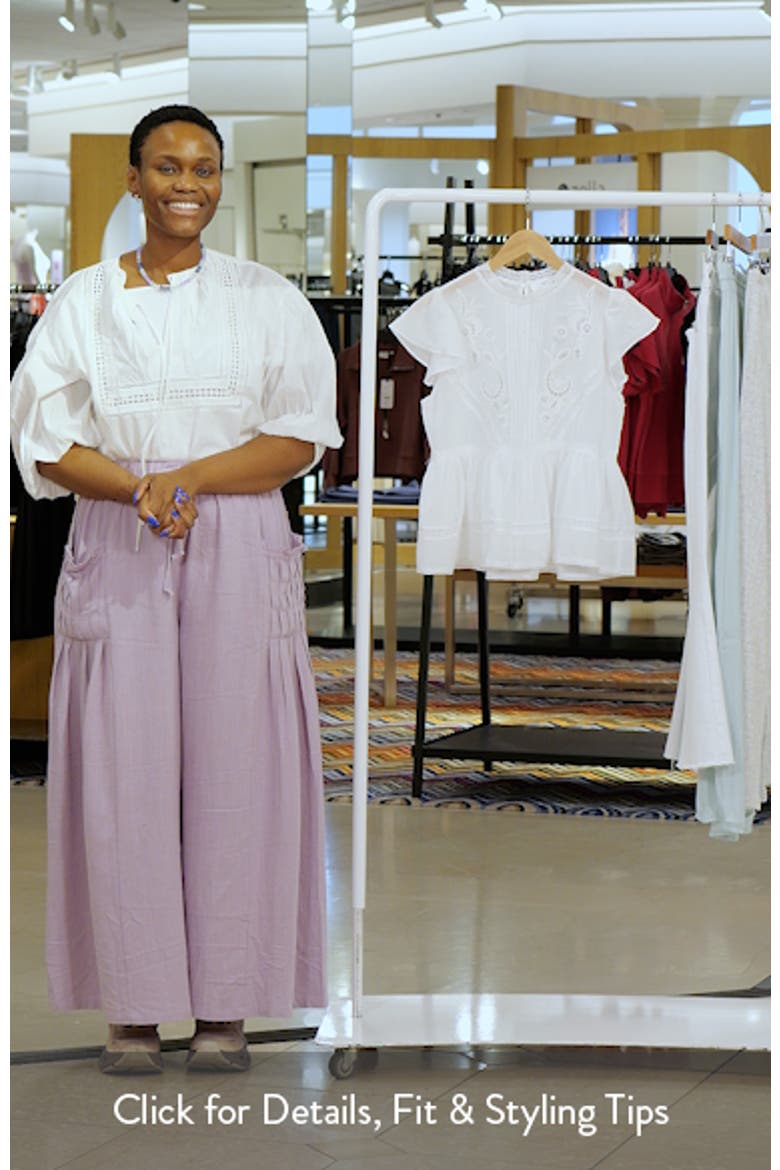 Jenny Peplum Cotton Top video