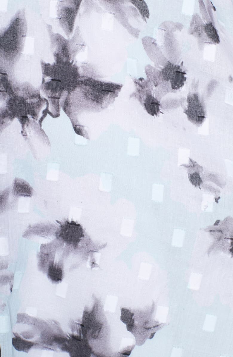 CeCe by Cynthia Steffe 'Wellesley' Print Pleated Fit & Flare Dress, Alternate, color,