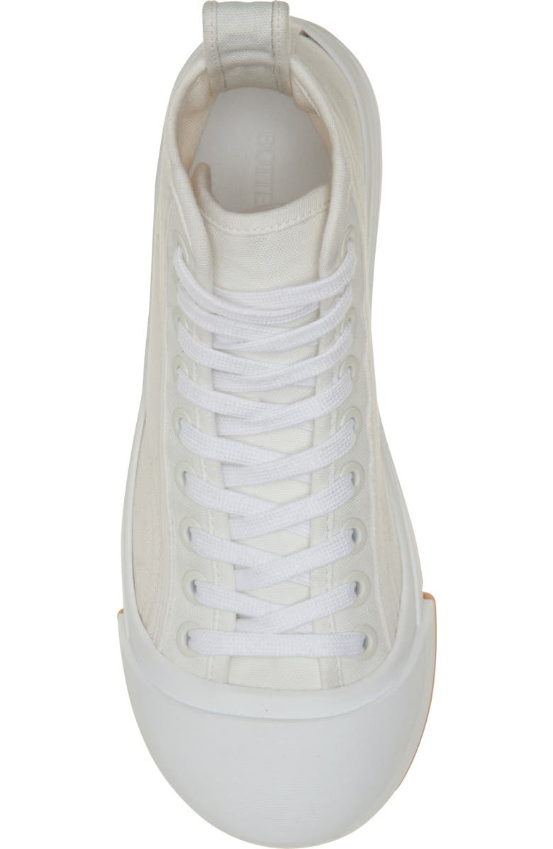 Bottega Veneta Vulcan High Top Sneaker, Alternate, color, 9122 Optic White
