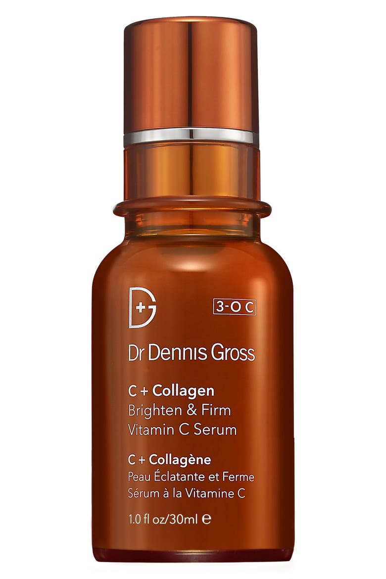 C+ Collagen Brighten & Firm Vitamin C Serum, Main, color, NO COLOR