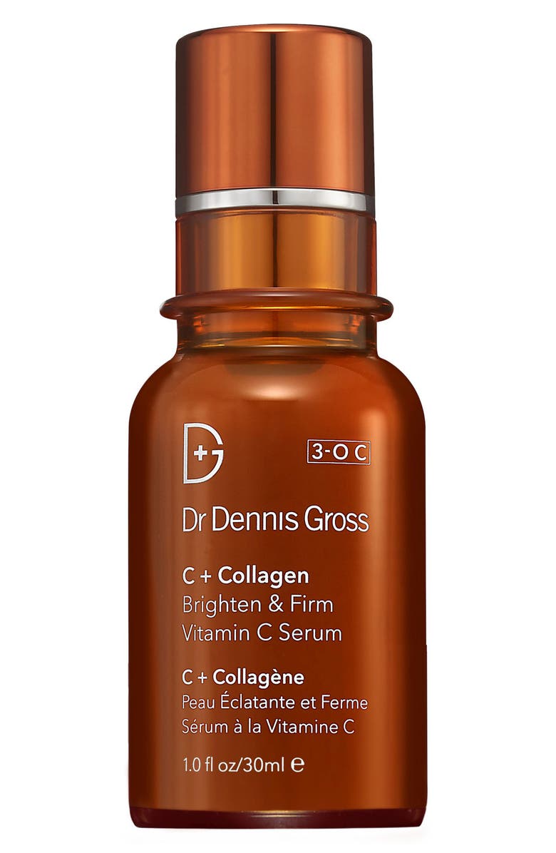 Dr. Dennis Gross Skincare C+ Collagen Brighten & Firm Vitamin C Serum, Main, color, 