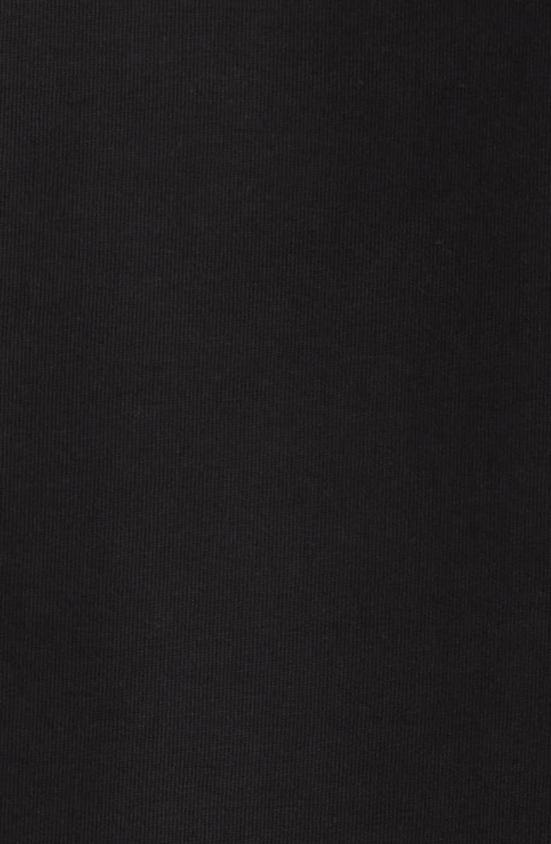 Moncler Logo Embellished T-Shirt, Alternate, color, Black