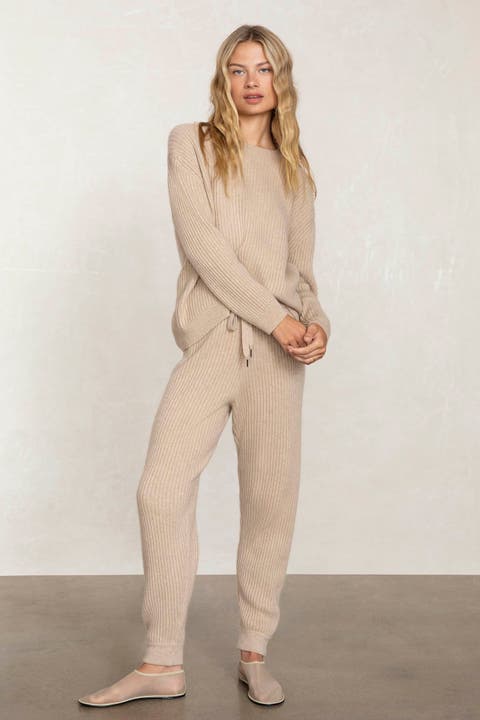 Heidi Ribbed Jogger Pant