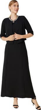 Jessica London 2-Piece Beaded Jacket Dress