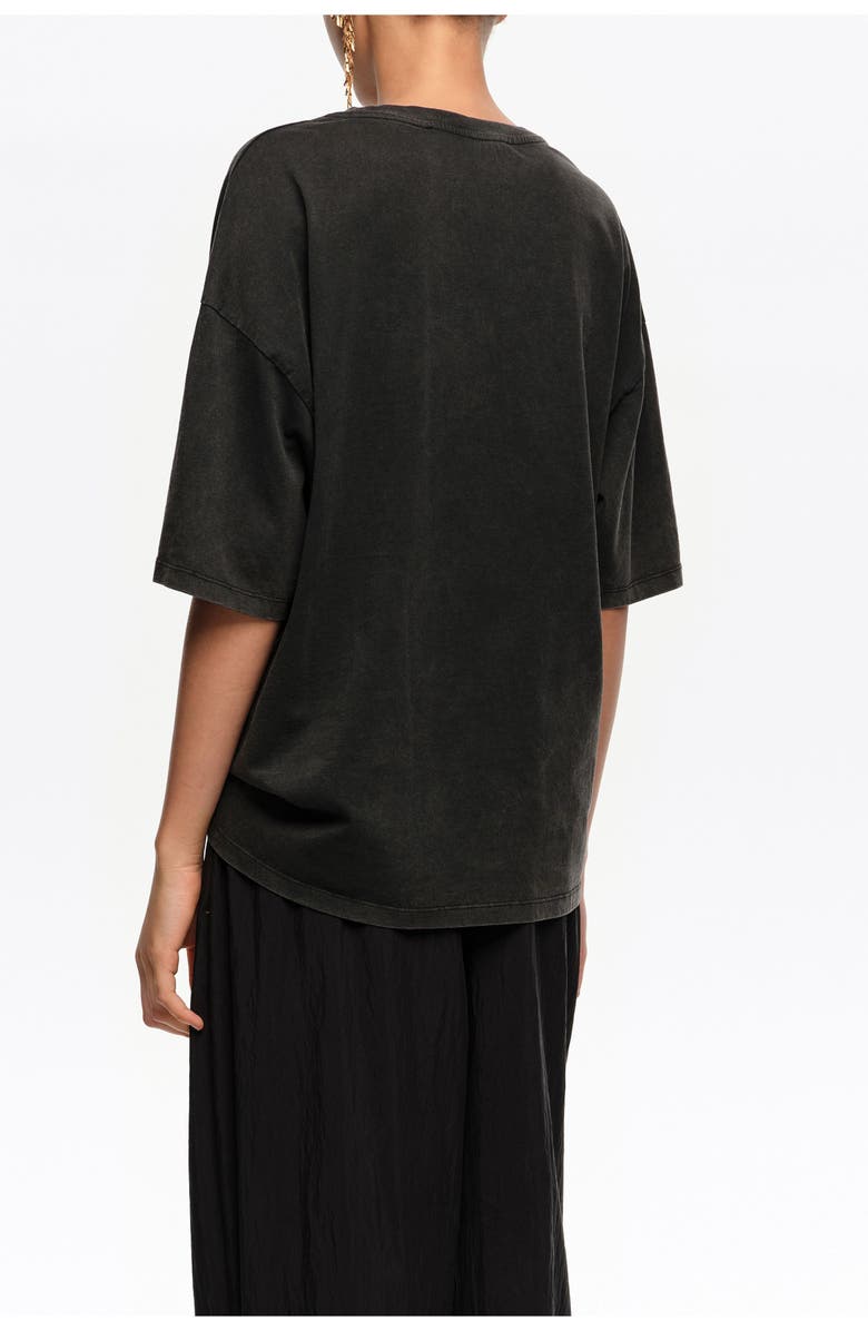 Bimba y Lola Floral Logo T-Shirt, Alternate, color, 