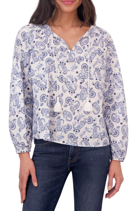 Paisley Cotton Top