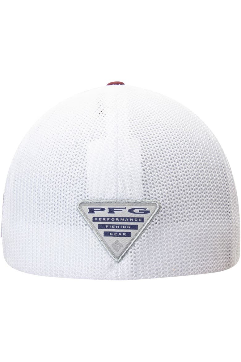 Men's Columbia Maroon Texas A&M Aggies Collegiate PFG Flex Hat, Alternate, color, Maroon