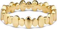 DEVATA Oval Link Ring in Gold Plated Sterling Silver