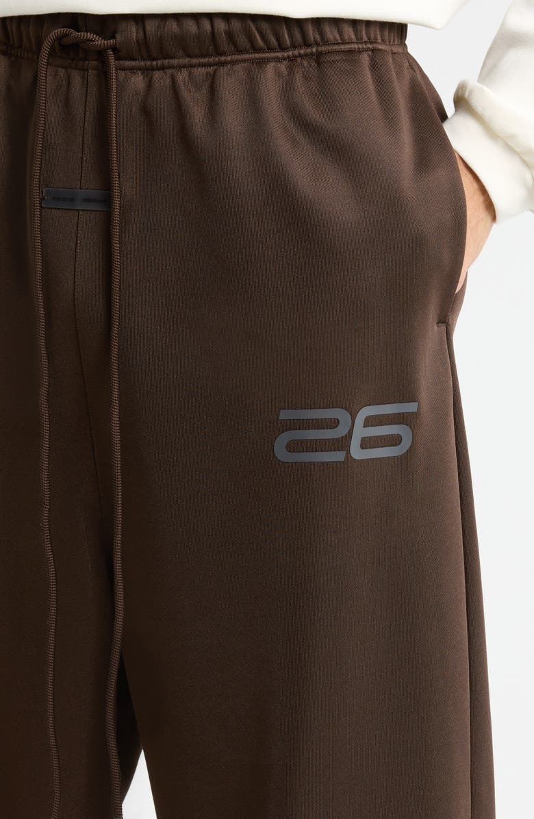 Fear of God Essentials Lounge Wide Leg Sweatpants, Alternate, color, Brown