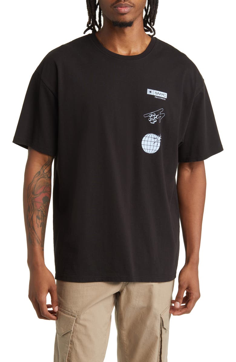 Saturdays NYC Relaxed Fit Until Dawn Graphic T-Shirt, Main, color,