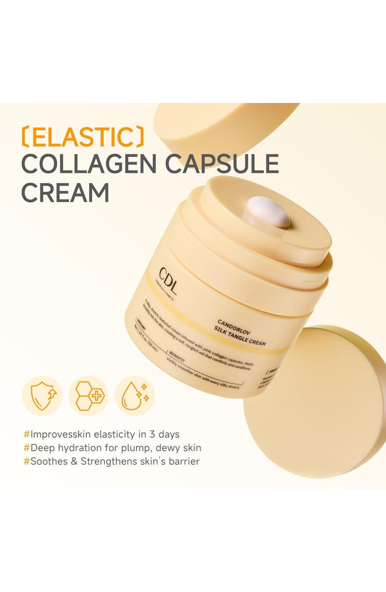Candorlov Silk Tangle Collagen Lifting Face Cream, Alternate, color, White