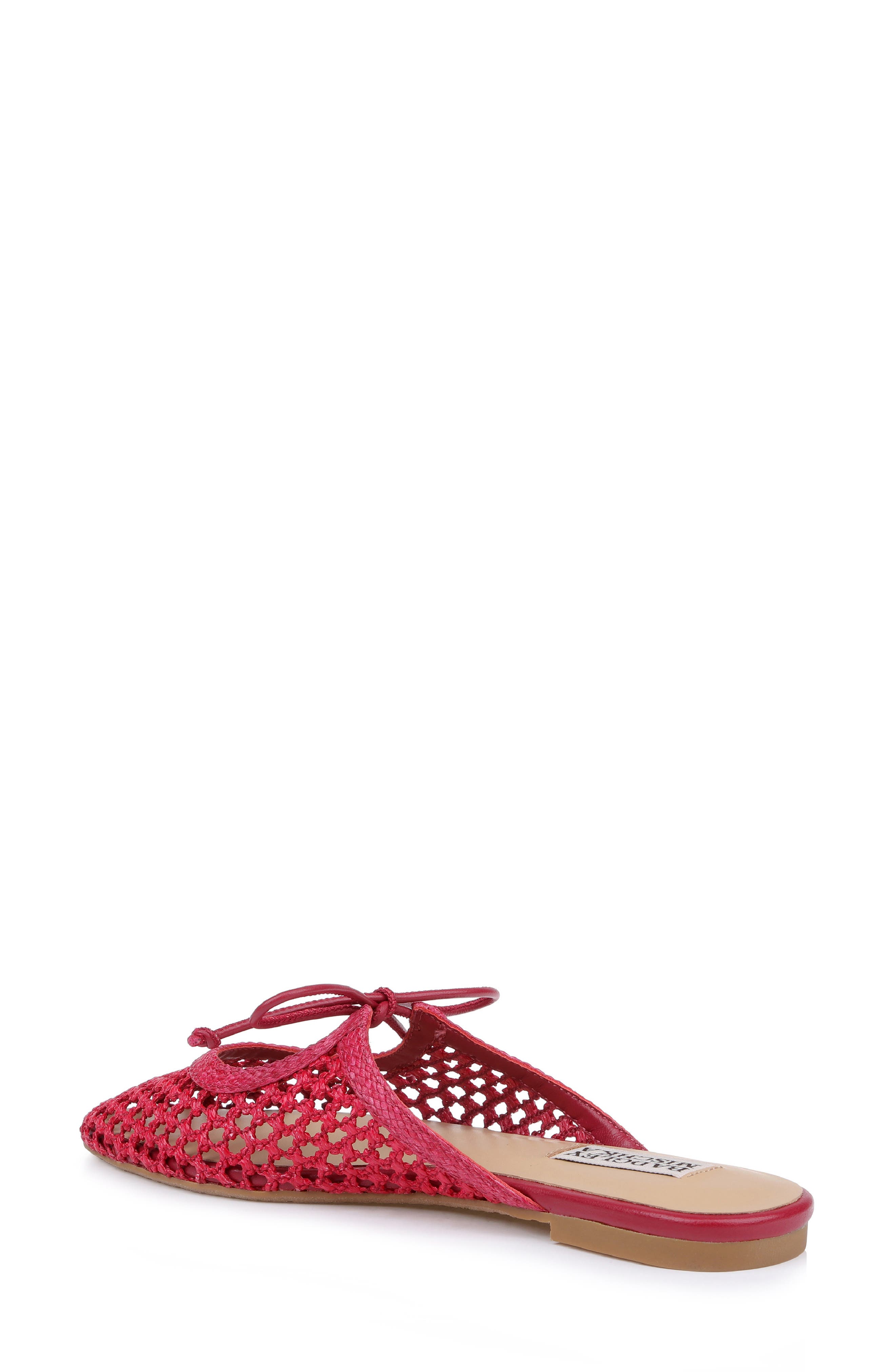 Xailee Woven Mule, Alternate, color, DARK CHERRY