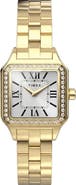 Timex® Addison Crystal Bezel Bracelet Watch, 23mm