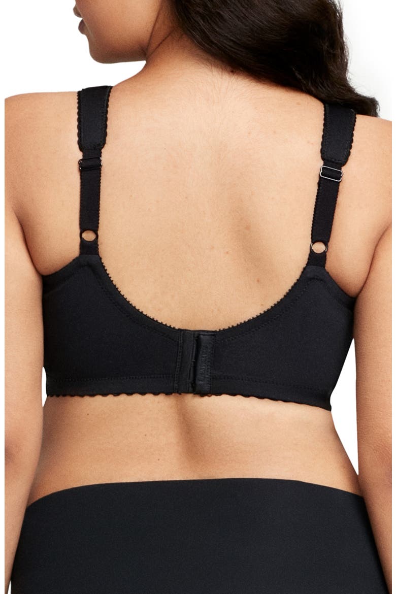 MagicLift® Cotton Support Bra, Alternate, color, BLACK