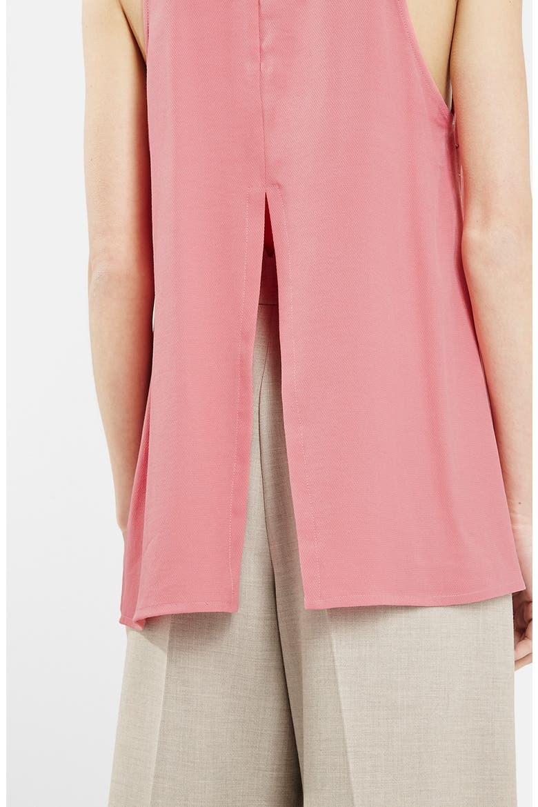 'Milo' Split Back Sleeveless Top (Nordstrom Exclusive), Alternate, color, ROSE