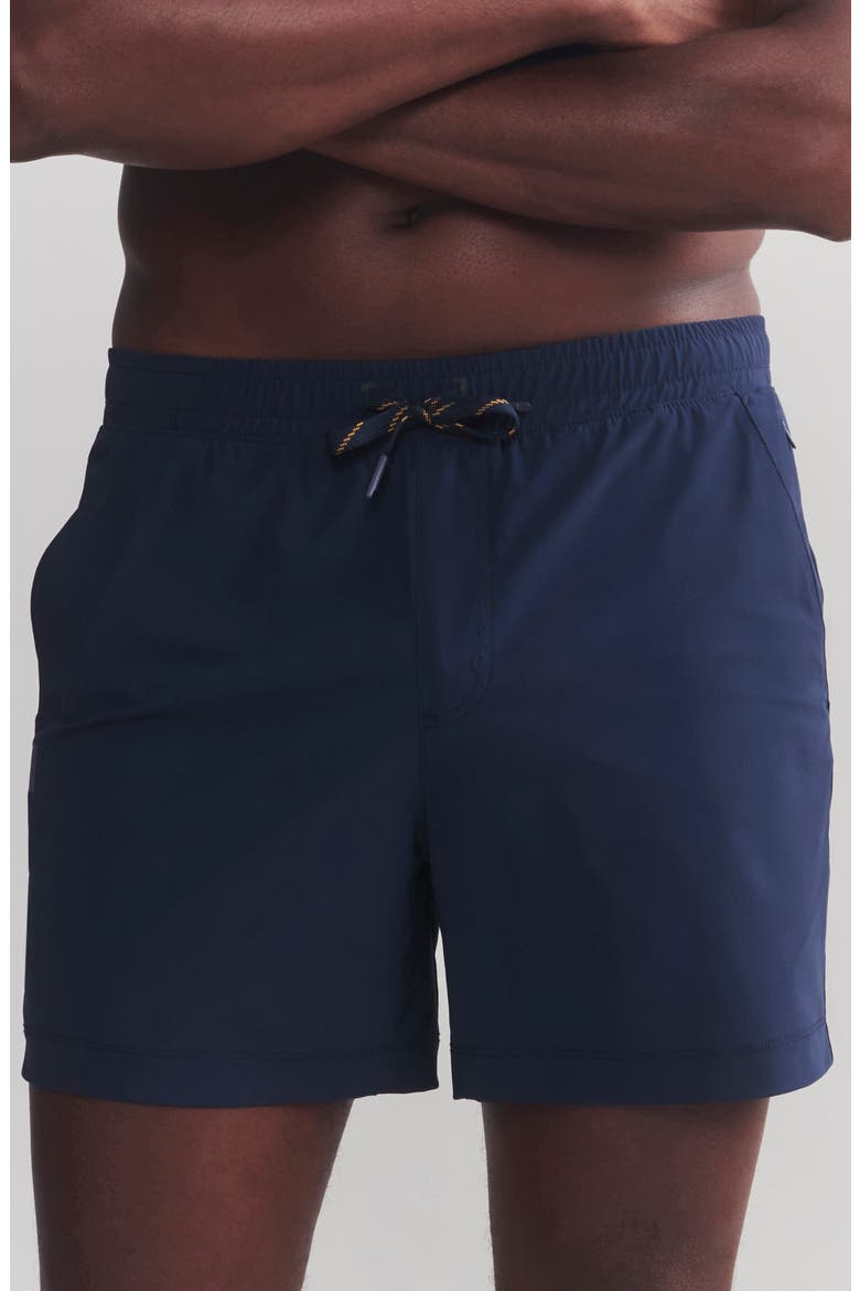 Pursuit 5-Inch Unlined Training Shorts, Alternate, color, TRUE NAVY