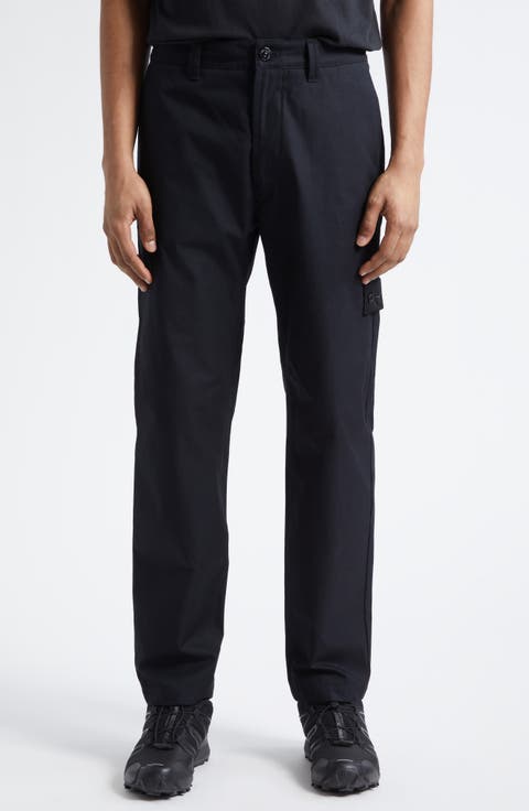 Cotton Straight Leg Pants
