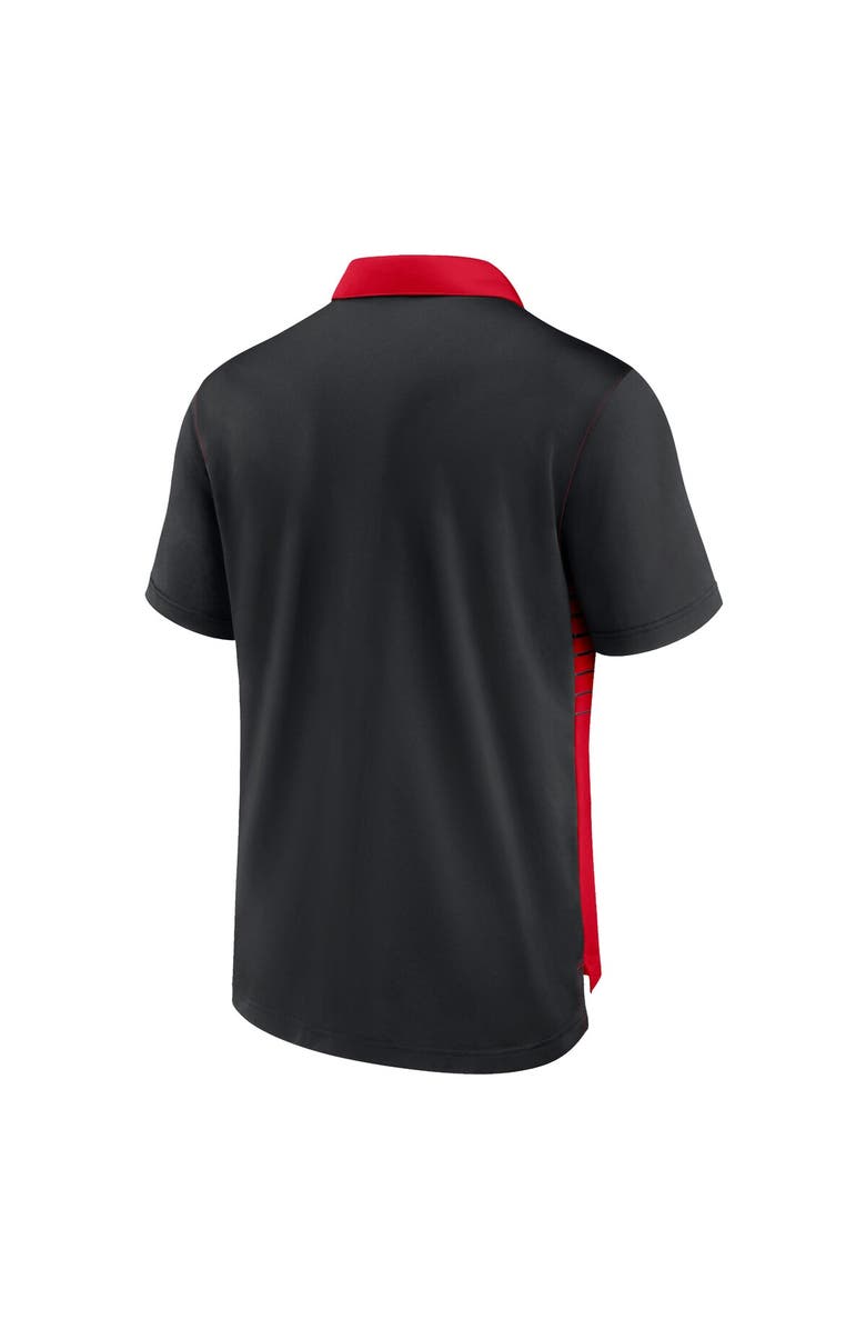 Nike Men's Nike Black/Red Kansas City Chiefs Fashion Performance Polo, Alternate, color, 
