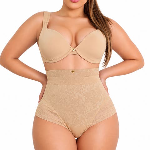 X Yahaira Lace High Waisted With Panty Triple Tummy Layer Bottoms
