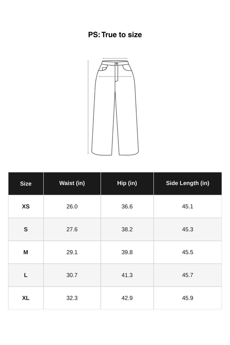Wide Leg Trousers, Alternate, color, Blue