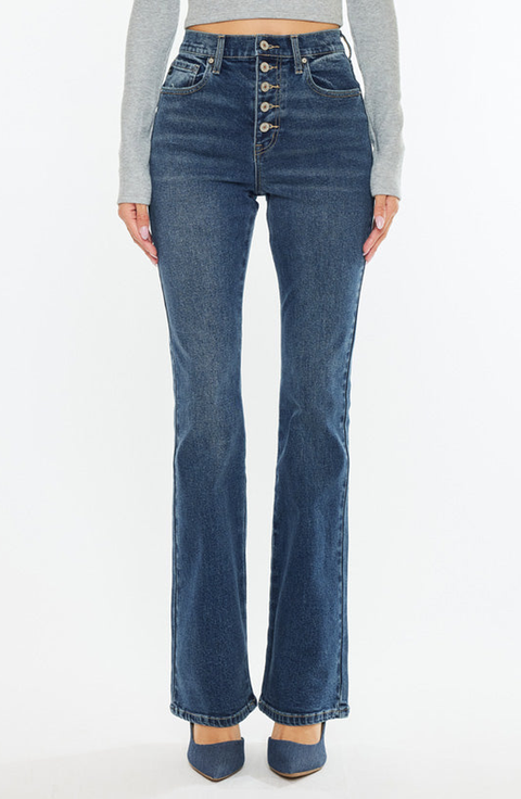 Zina High Rise Vintage Bootcut Jeans