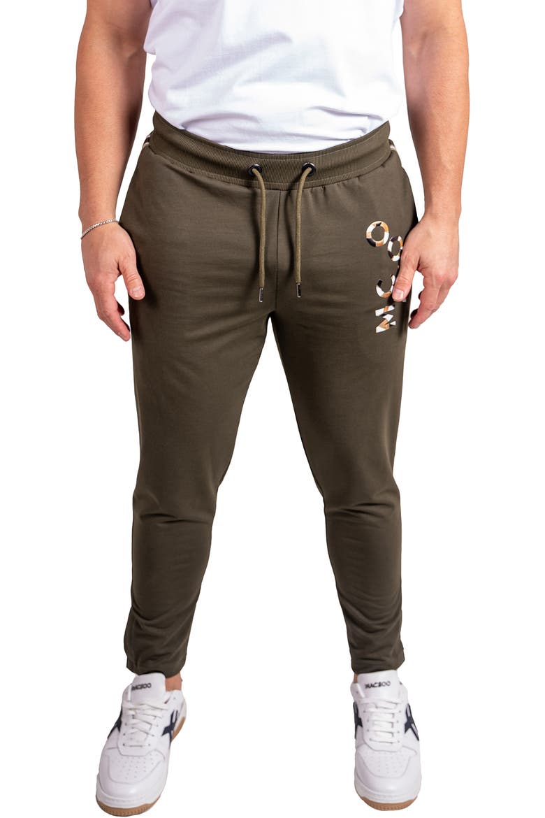 Resistanceemb Green Joggers, Main, color, GREEN