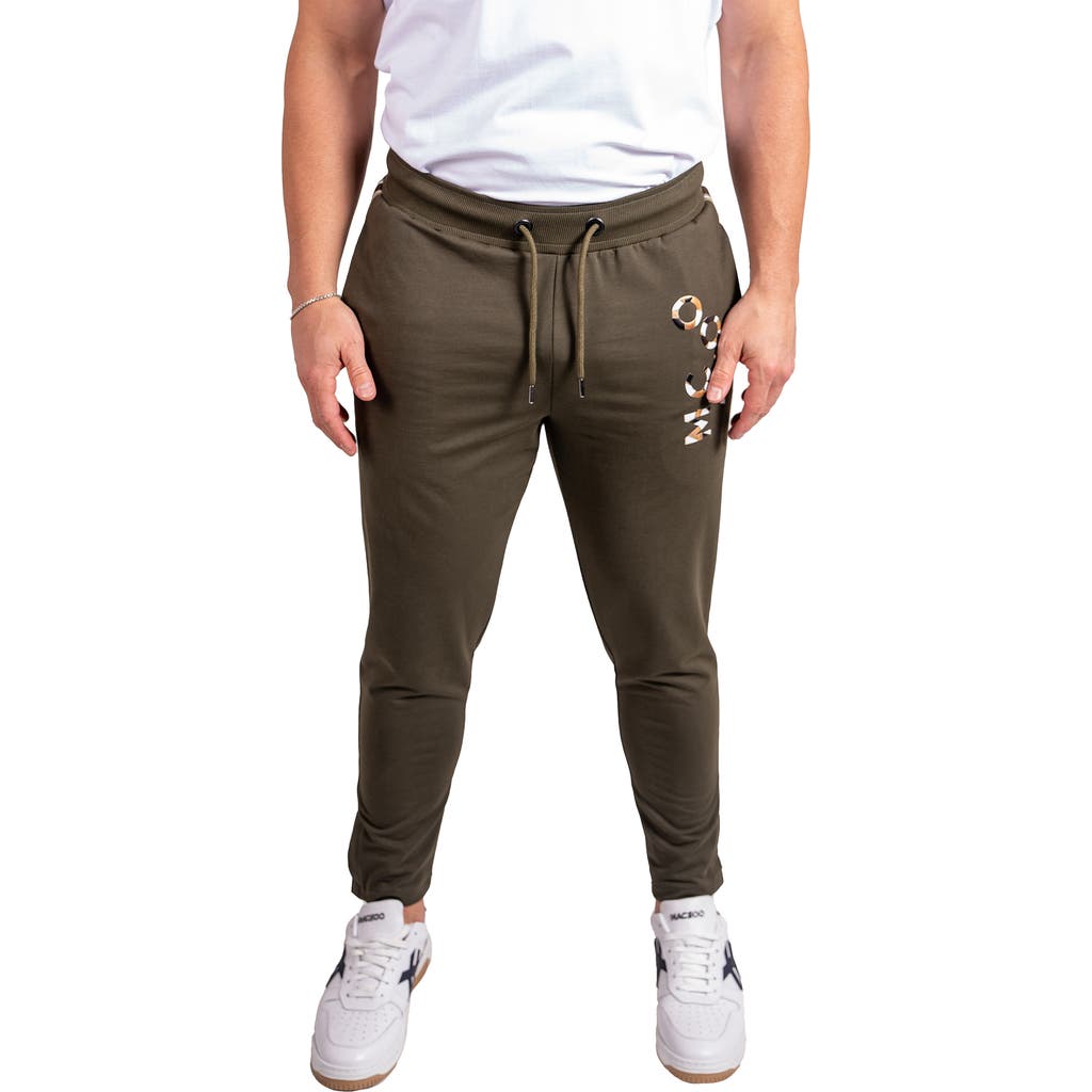 Maceoo Resistanceemb Green Joggers