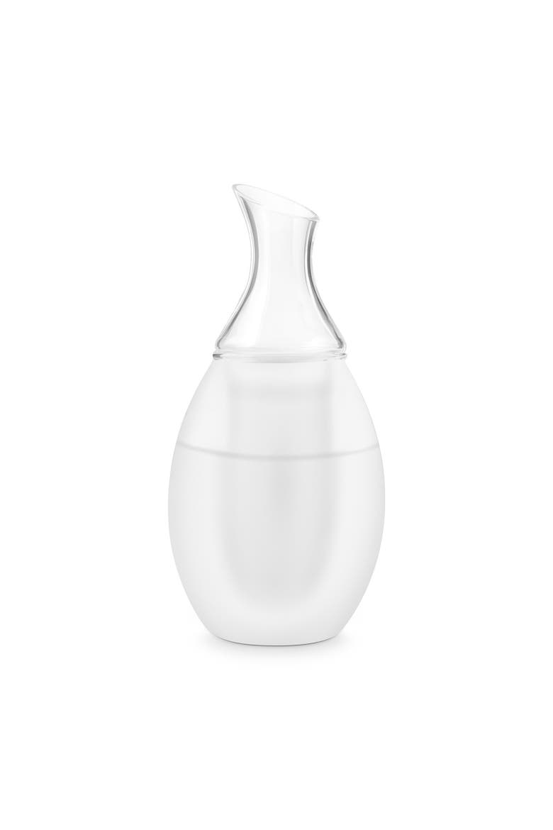 Sake Decanter Set - Frosted White, Alternate, color, White