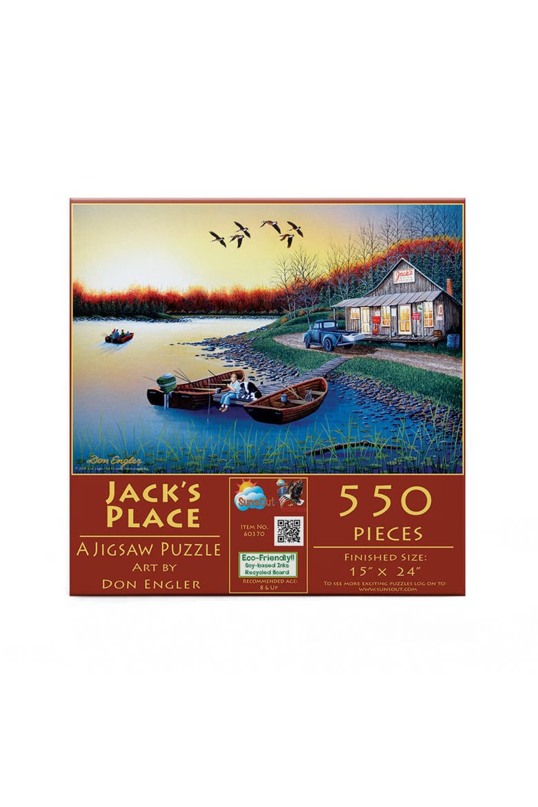Jack's Place 550 piece Jigsaw Puzzle for Adults, Alternate, color, Multicolor