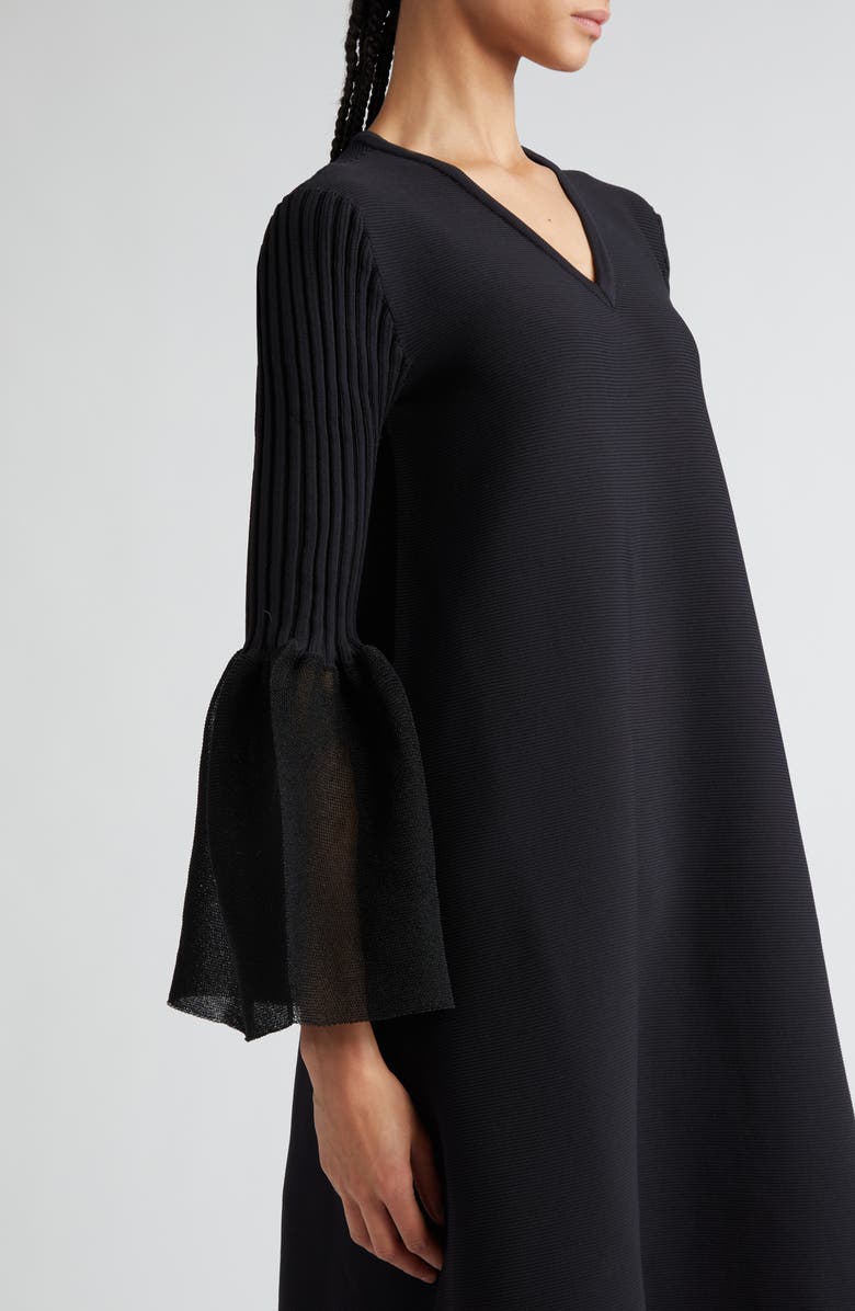 CFCL Pottery Lucent Bell Cuff Long Sleeve Midi Dress | Nordstrom