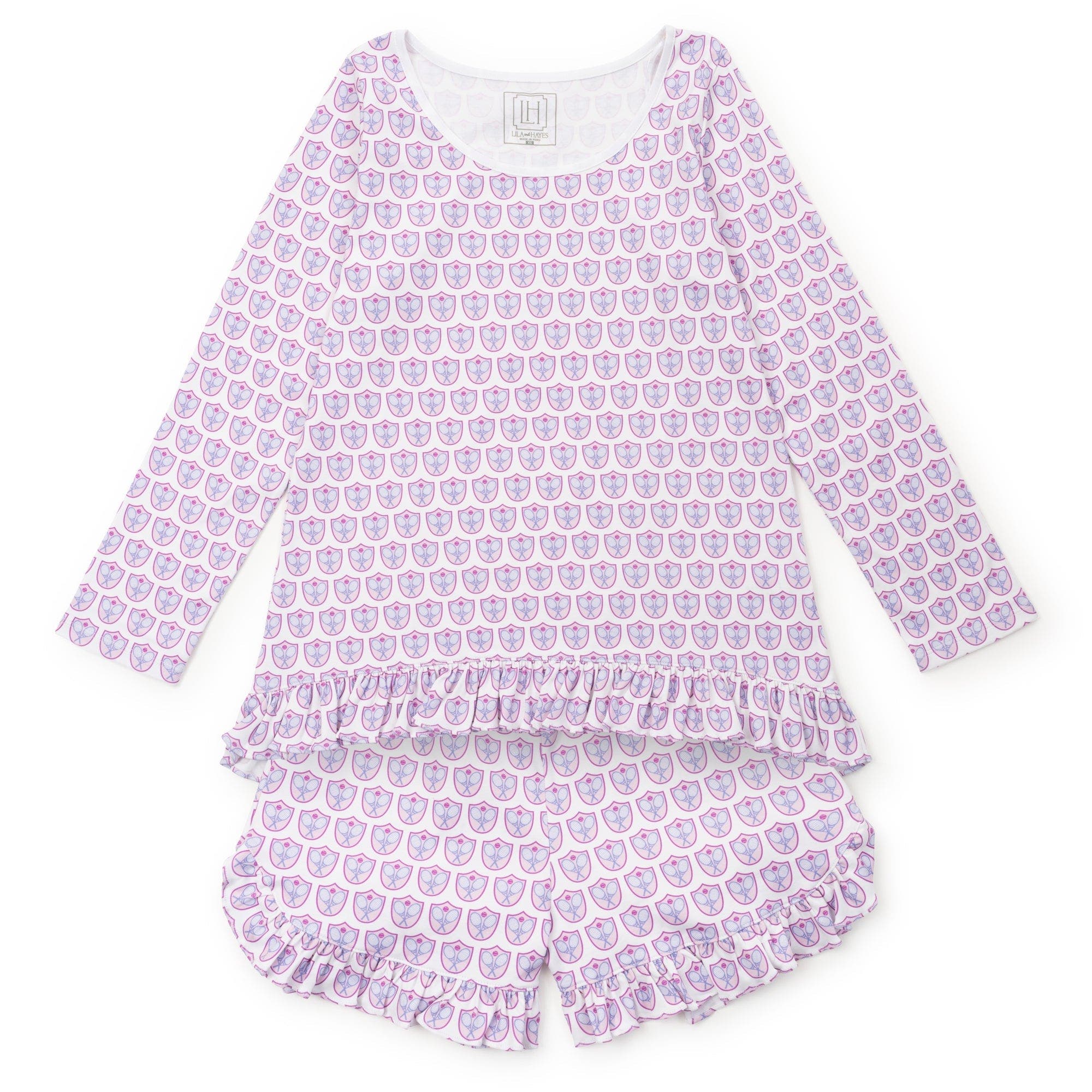 selected Tennis Crest Pink